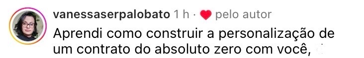 Depoimento de aluno 3